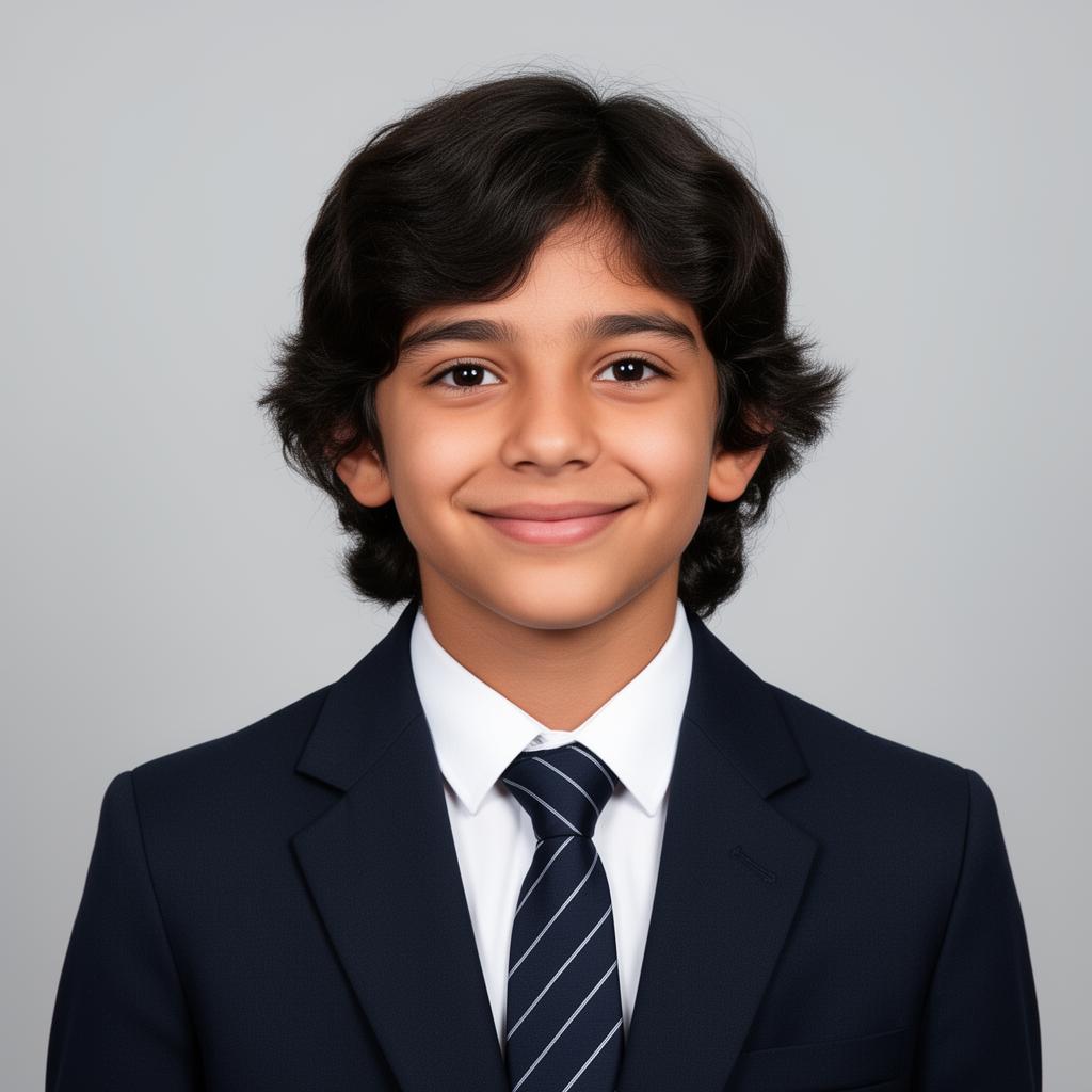 Retrato de anuario escolar de Tomás Reyes, 6° Básico B